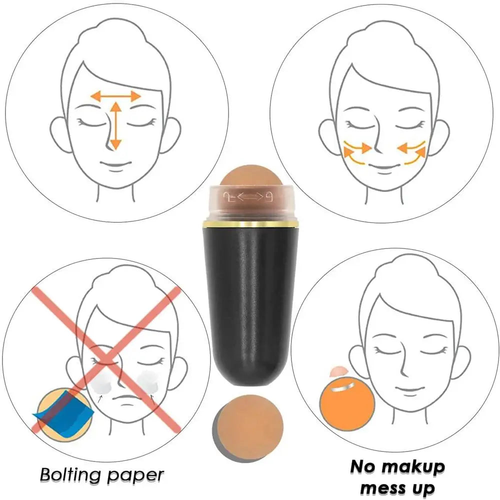 PureSkin™ – Roll-On Opacizzante in Pietra Vulcanica | Assorbi-Olio