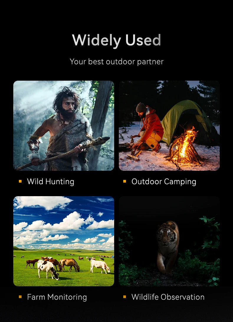 NightVision Elite™ | Binocolo Digitale Infrarossi 1080P - 800m - Visore Notturno Professionale con Schermo 2.8"