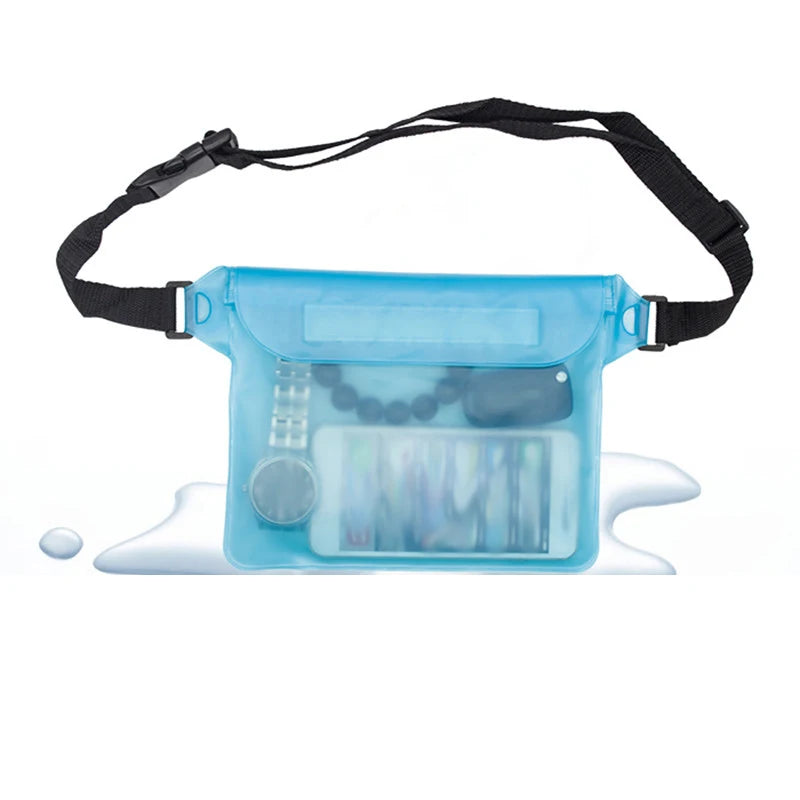 WaterStop Bag™ — Marsupio Impermeabile da mare e piscina per Cellulare e Documenti | Waterproof