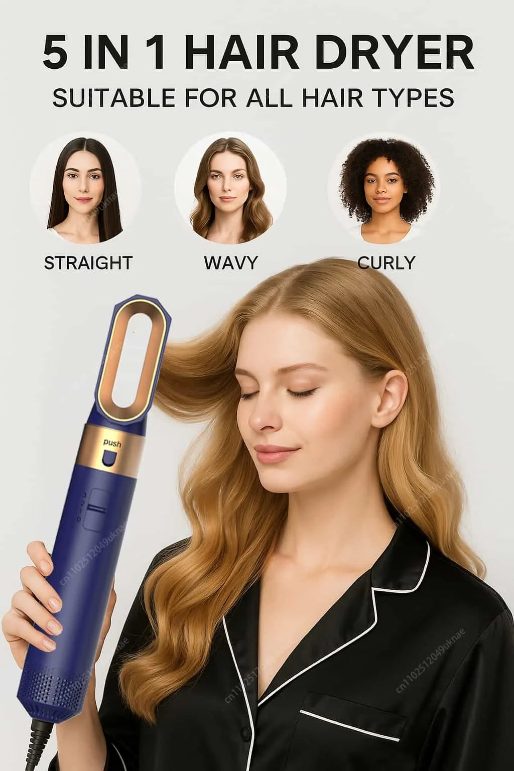 GlobTreater™ Air-Stylist Pro | Multistyler 5-in-1 con Custodia Premium in Pelle