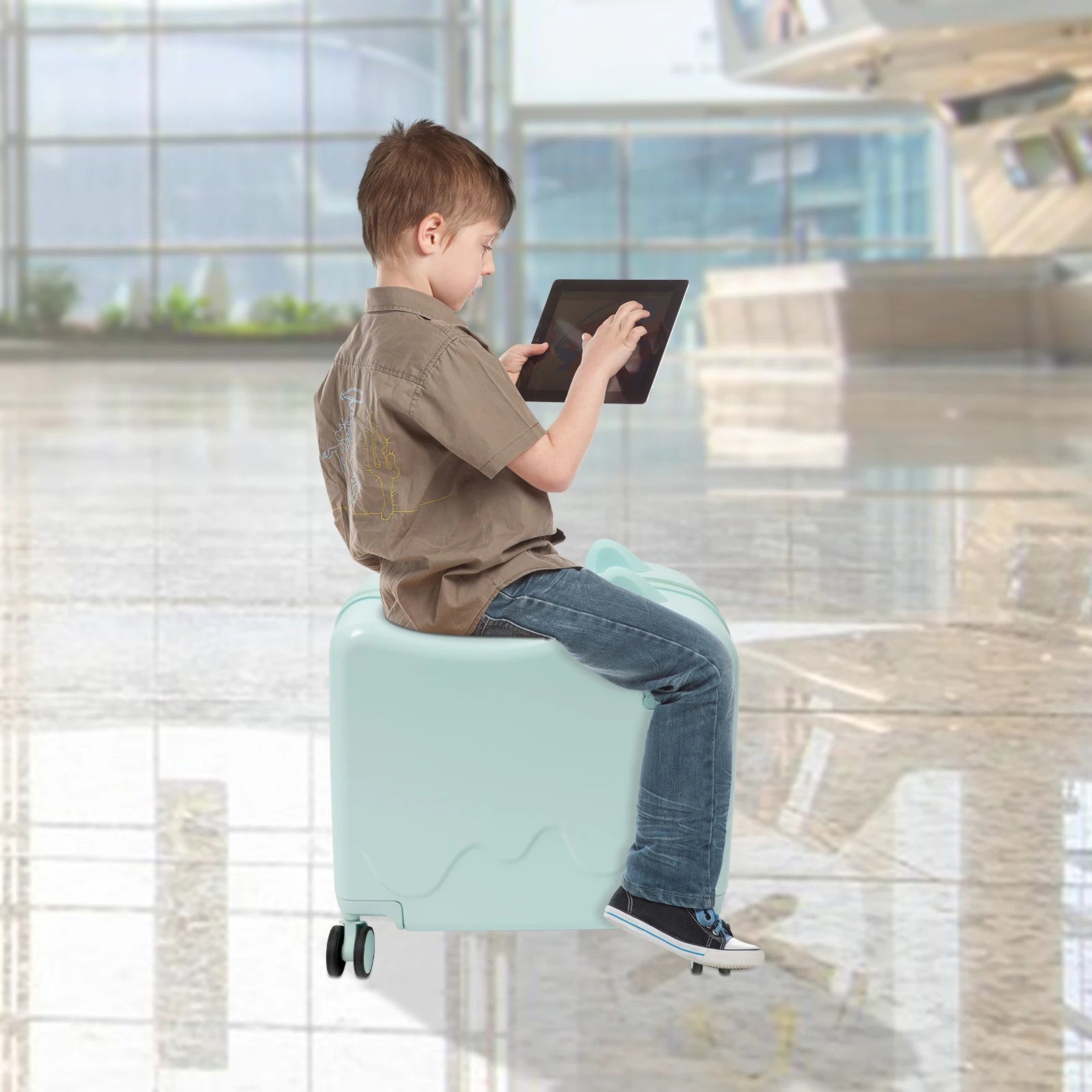 GlobTreater™ Kids - Valigia Cavalcabile Trolley 18" | Formula EURO-SAVE (risparmio 25% netto)