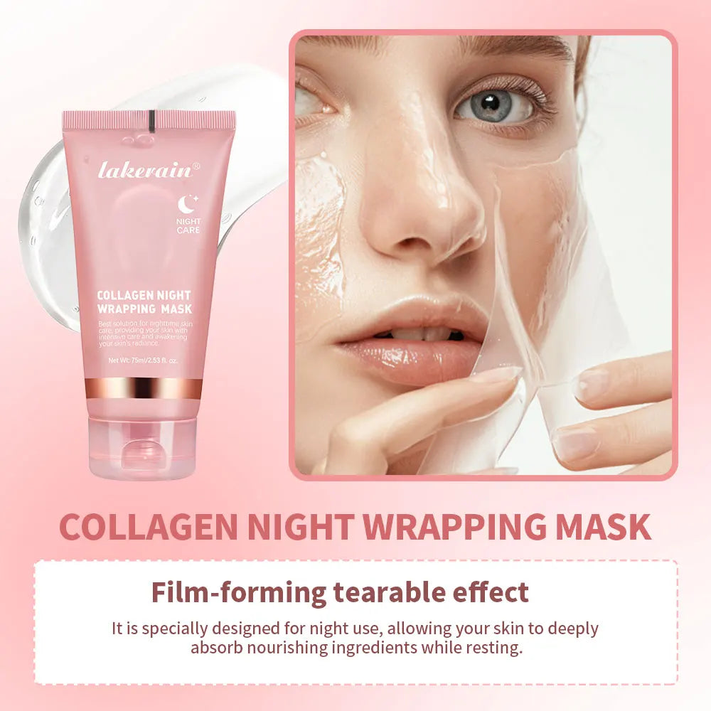 Bio-Wrap™ Night Mask | Trattamento Coreano Intensivo al Collagene Bio - Maschera Viso