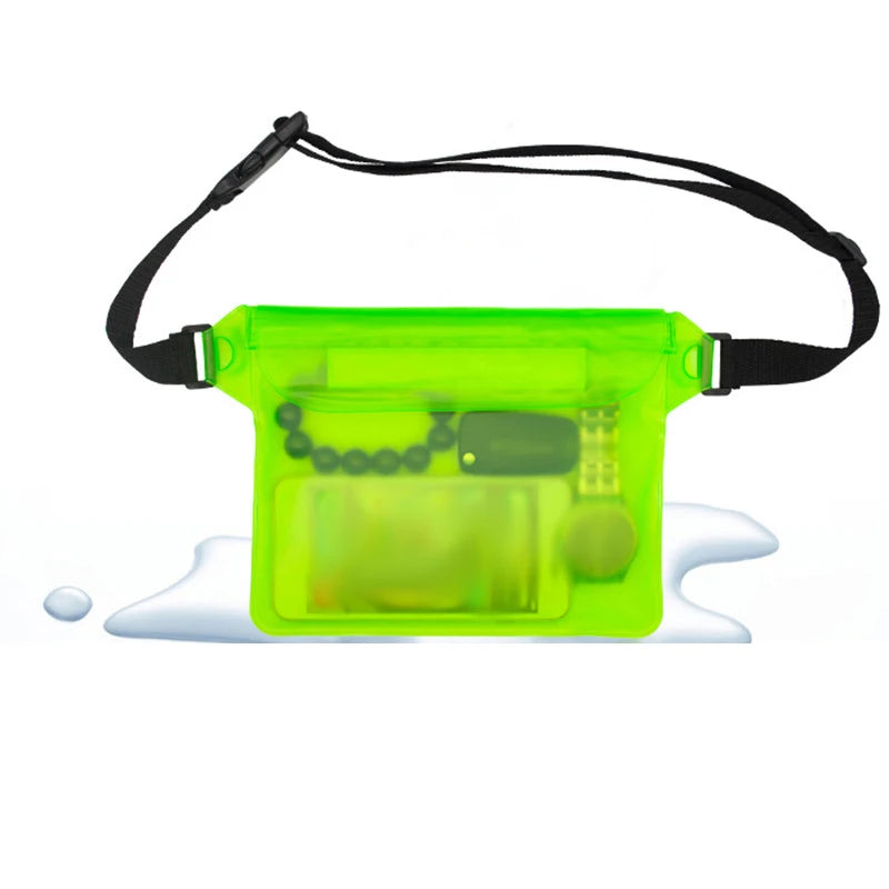 WaterStop Bag™ — Marsupio Impermeabile da mare e piscina per Cellulare e Documenti | Waterproof