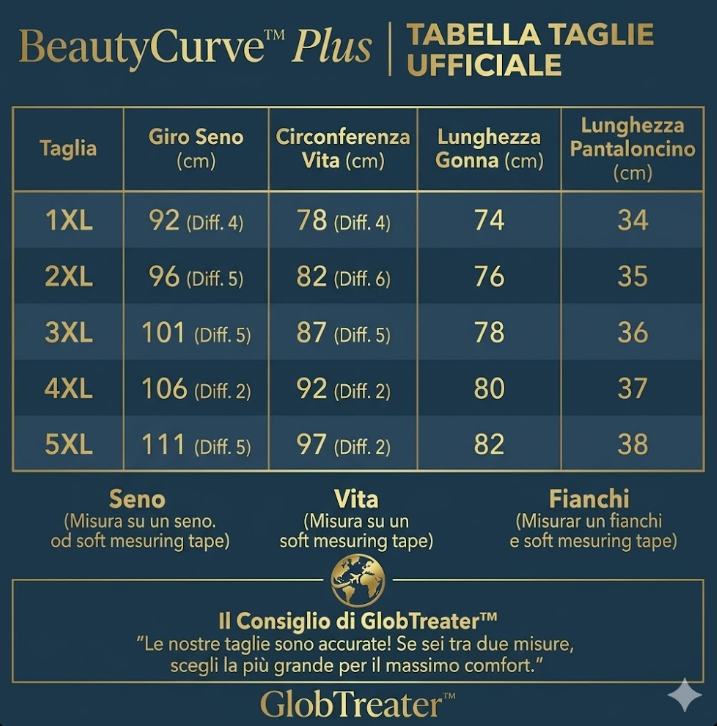 BeautyCurve™ Plus | Costume Modellante "Armonia Tropicale" - 8 Varianti di colore | Comfort Totale XL-5XL