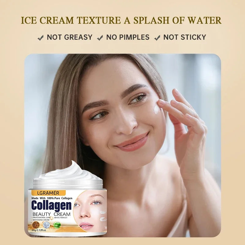 Bio-Collagen Boost Cream™ | Crema Viso Rigenerante al Collagene Puro - Idratante e Nutriente