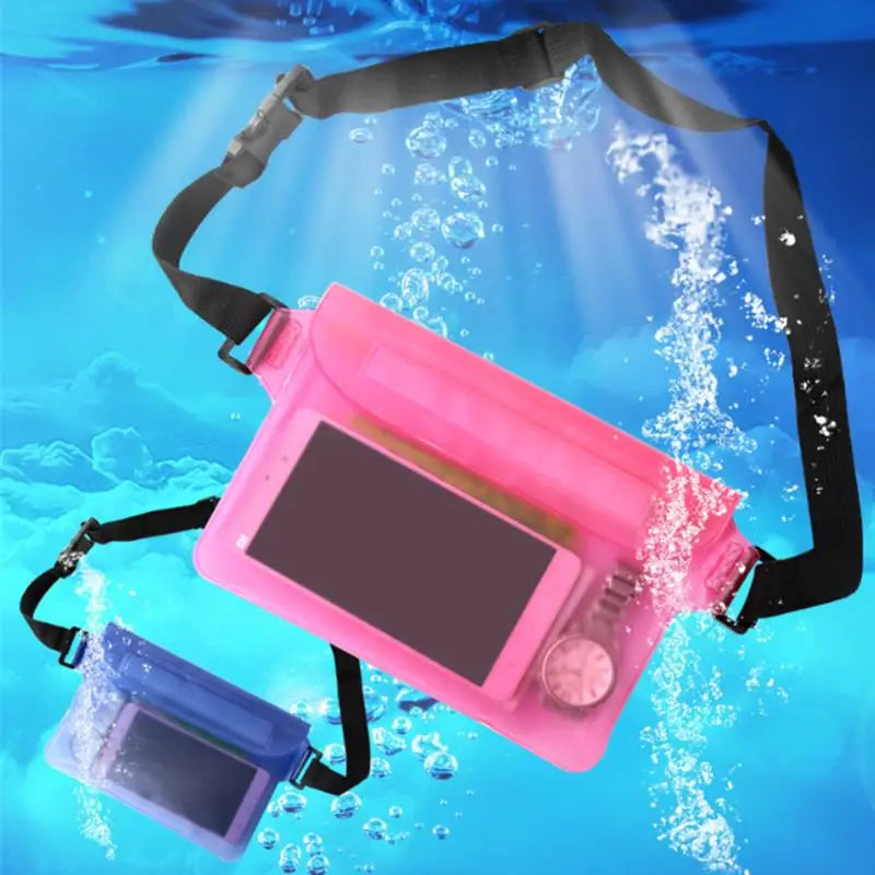 WaterStop Bag™ — Marsupio Impermeabile da mare e piscina per Cellulare e Documenti | Waterproof