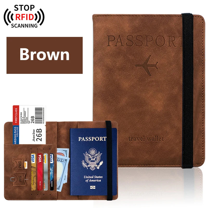 TravelCase™ - Custodia Passaporto & Travel Organizer per Carte e Documenti | Blocco RFID